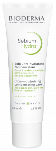 BIODERMA produkto nuotrauka, Sebium Hydra 40ml, intensyviai drėkinantis kremas