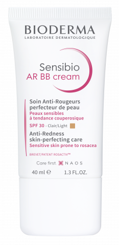 BIODERMA produkto nuotrauka, Sensibio AR BB Cream 40ml, cream for redness skin