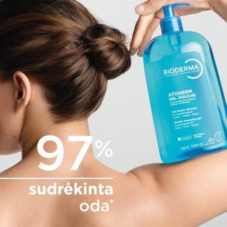 Atoderm Gel Douche - 97% sudrėkinta oda