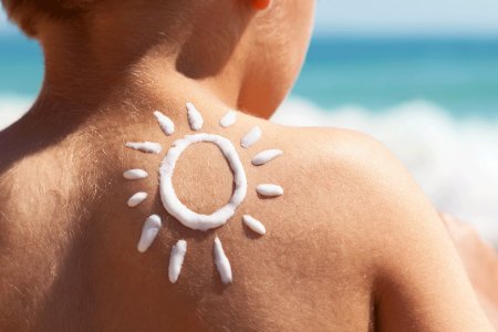 Jūsų oda - vaikas apsaugotas nuo saulės