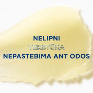 Nelipni tekstūra nepastebima ant odos