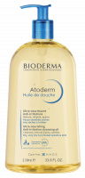 BIODERMA produkto nuotrauka, Atoderm huile de douche 1L, prausimosi aliejus sausai odai